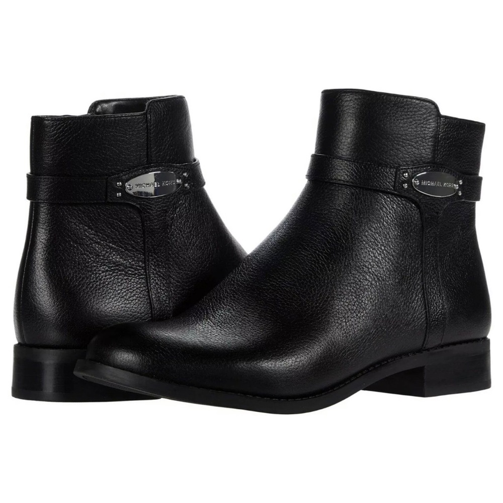 These booths are completely new brand Michael Kors leather booties with box